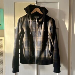 Dunderdon Wool Blend Hoodie Jacket